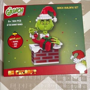 adidas Grinch Brick Building Set - Green, Red, White